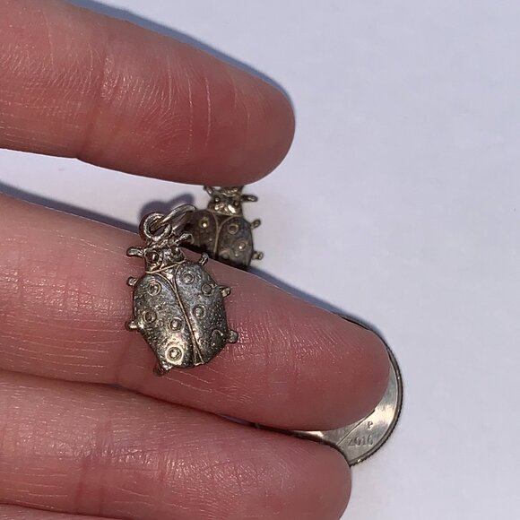 Sterling Silver Ladybug Pendant - Picture 7 of 12